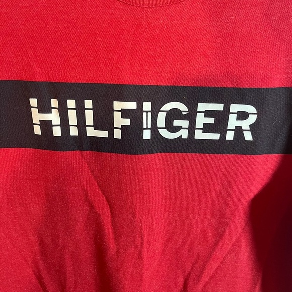 Men’s Tommy Hilfiger Short Sleeve Shirt Size L - Picture 2 of 4